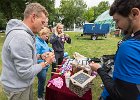 Freibadfest140719mgo017  Castrop-Rauxel. Der Tauchverein TC Tümmler beim "Tag des Bades" im Freibad.   14.07.2019  Foto: Martin Goldhahn : Vereine, Sport, Wassersport, Tauchen