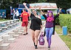 Freibadfest140719mgo042  Castrop-Rauxel. Der Tauchverein TC Tümmler beim "Tag des Bades" im Freibad.   14.07.2019  Foto: Martin Goldhahn : Vereine, Sport, Wassersport, Tauchen