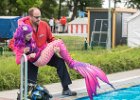 Freibadfest140719mgo067  Castrop-Rauxel. Der Tauchverein TC Tümmler beim "Tag des Bades" im Freibad.   14.07.2019  Foto: Martin Goldhahn : Vereine, Sport, Wassersport, Tauchen