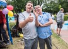 Freibadfest140719mgo100  Castrop-Rauxel. Der Tauchverein TC Tümmler beim "Tag des Bades" im Freibad.   14.07.2019  Foto: Martin Goldhahn : Vereine, Sport, Wassersport, Tauchen